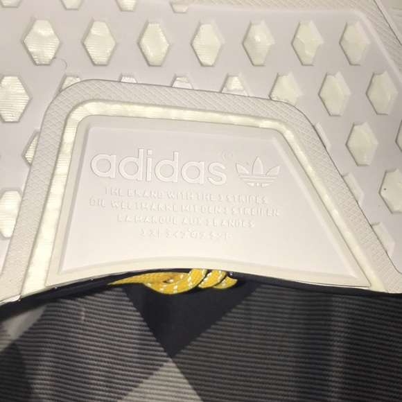 Yellow Adidas Human Race By: Pharrell Williams - Picture 3 of 8